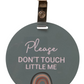 Please dont touch blue rainbow tag - Tags for good